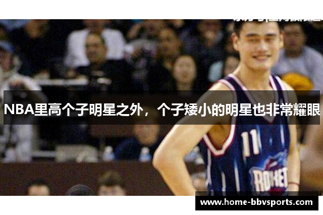 NBA里高个子明星之外，个子矮小的明星也非常耀眼